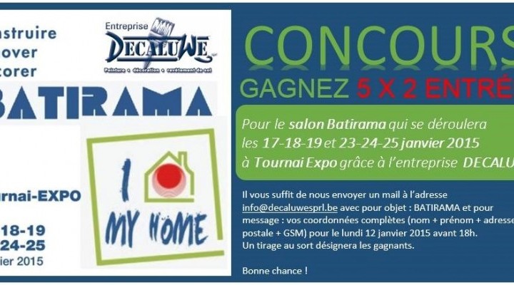 Participez à notre concours pour gagner des places pour BATIRAMA 2015