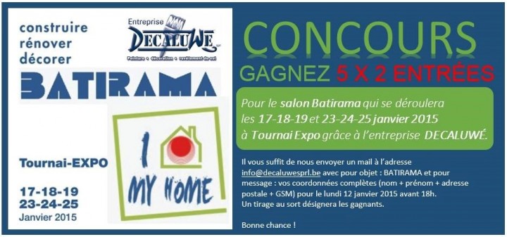 Participez à notre concours pour gagner des places pour BATIRAMA 2015