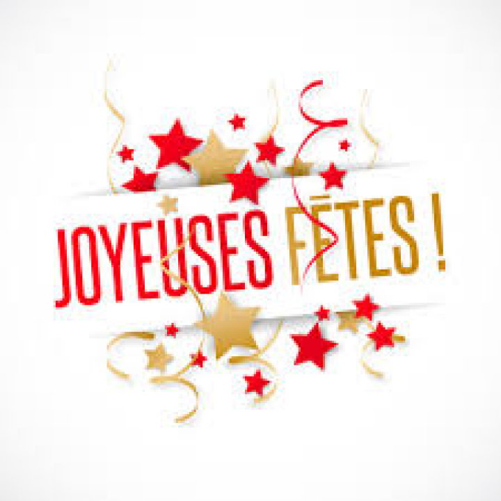 Nous vous souhaitons de joyeuses fêtes