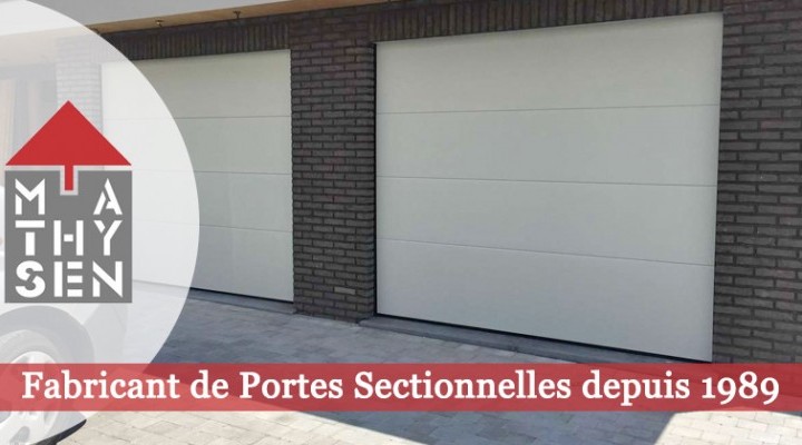 Les avantages de nos portes de garage sectionnelles ? La sécurité !