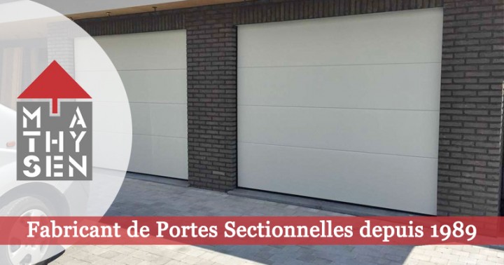 Les avantages de nos portes de garage sectionnelles ? La sécurité !