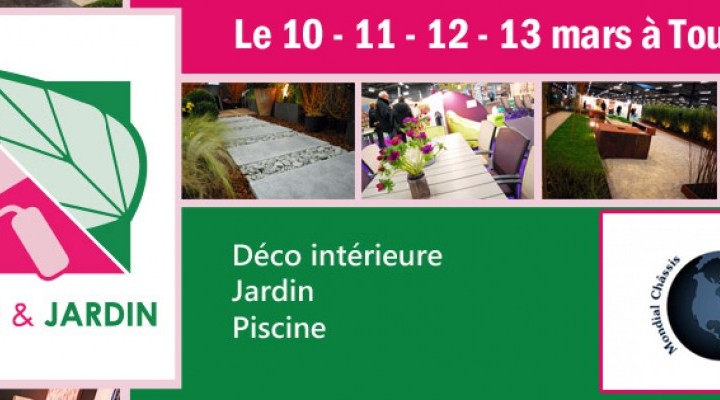 Nous serons présents au salon Déco & Jardin