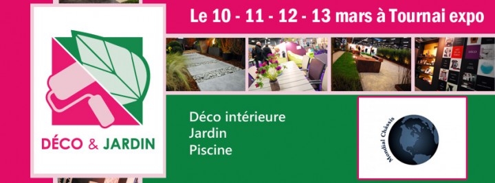 Nous serons présents au salon Déco & Jardin