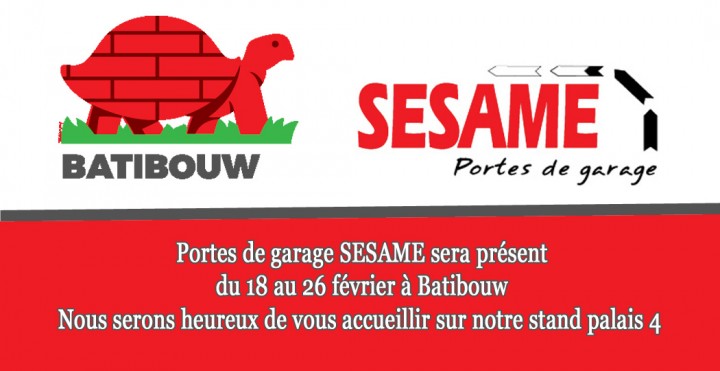 Nous serons présents à BATIBOUW