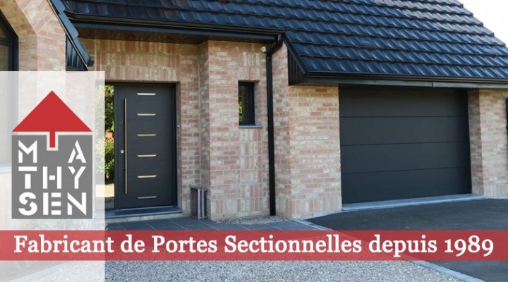 Les avantages de nos portes de garage sectionnelles ? L'esthétisme !