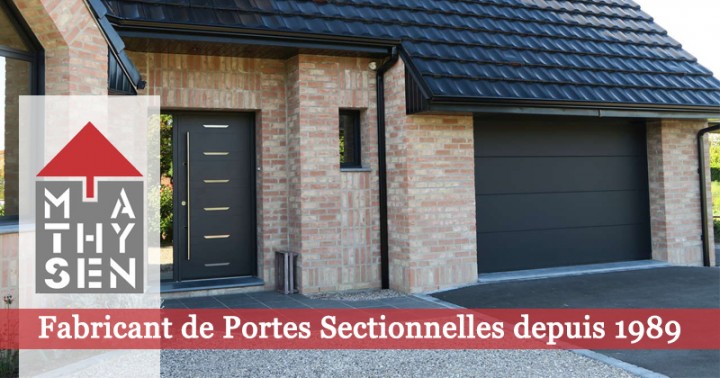 Les avantages de nos portes de garage sectionnelles ? L'esthétisme !