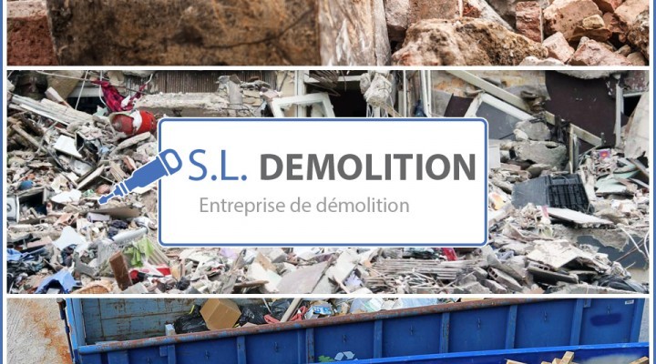 Démolition, évacuation des déchets