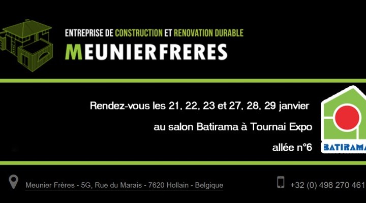 Rendez-vous ce week-end ! Batirama 2017 !