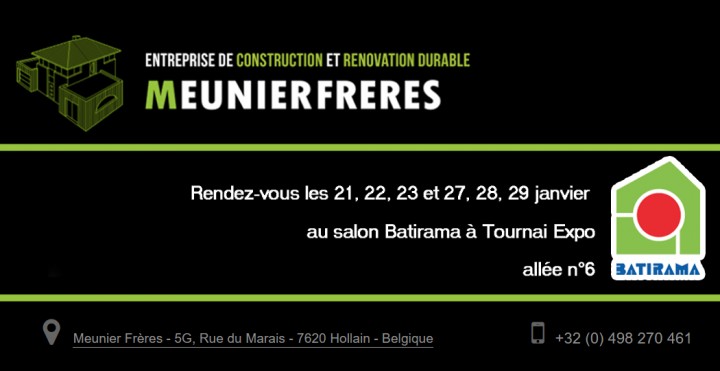 Rendez-vous ce week-end ! Batirama 2017 !