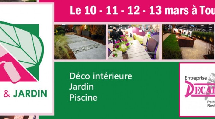 Rdv du 10 au 13 mars au salon Déco & Jardin