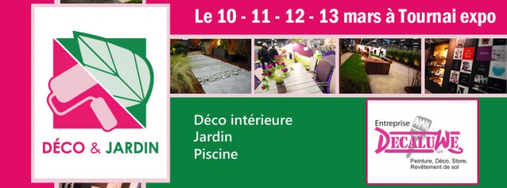 Rdv du 10 au 13 mars au salon Déco & Jardin