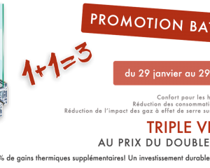 PROMOTION - Le Triple au prix du Double