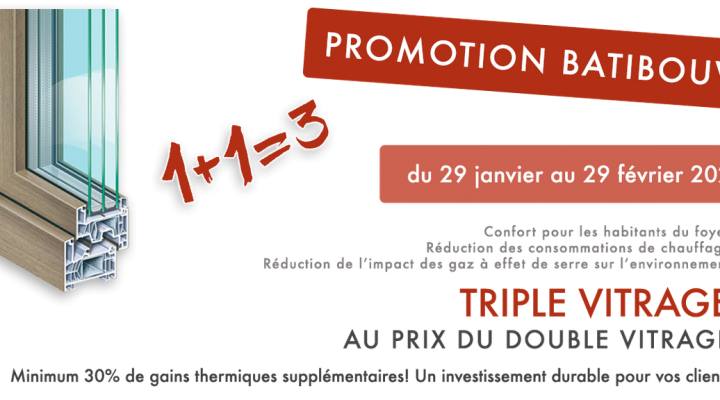 PROMOTION - Le Triple au prix du Double