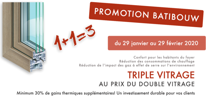 PROMOTION - Le Triple au prix du Double