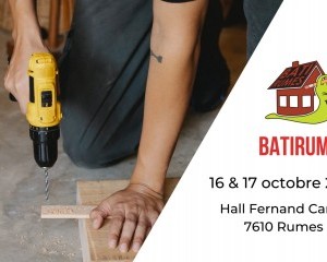 Retrouvez-nous au Salon Batirumes ces 16 et 17 octobre