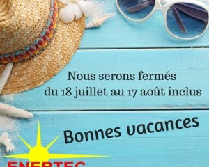 Vacances d'été 2019