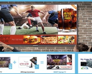 Connaissez-vous la Samsung Smart Signage TV  ?