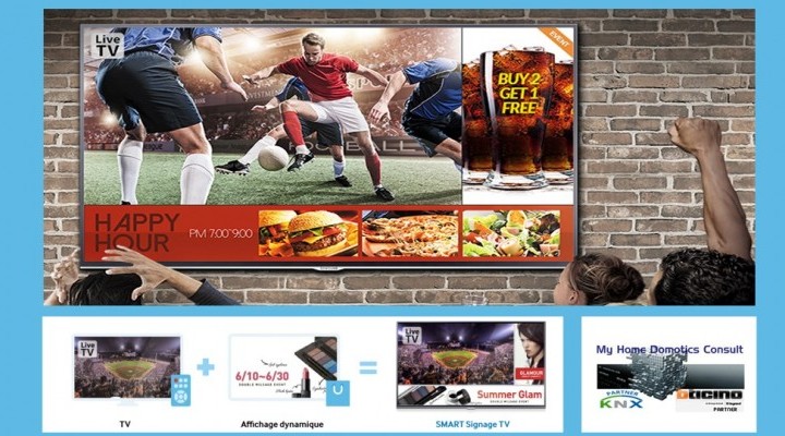 Connaissez-vous la Samsung Smart Signage TV  ?