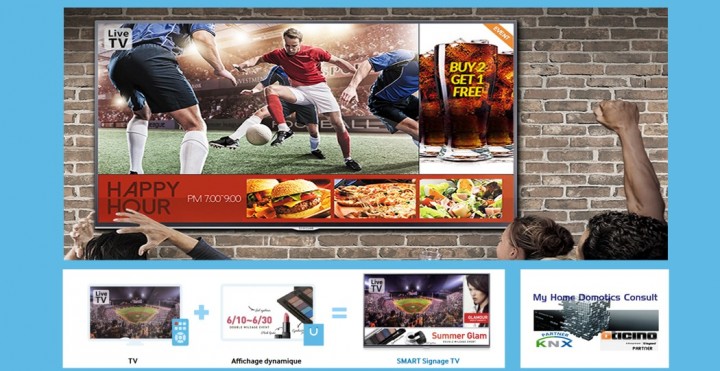 Connaissez-vous la Samsung Smart Signage TV  ?