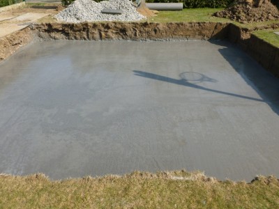 Terrassement pour Piscine semi-enterrée