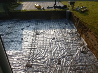 Terrassement pour Piscine semi-enterrée