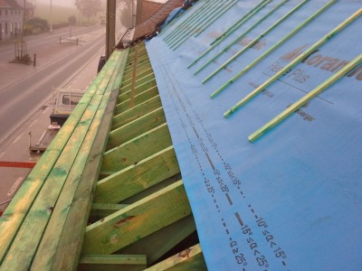 rénovation toiture à ligne