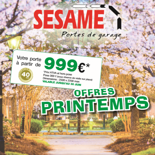 Offres de Printemps