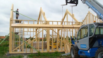 Construction neuve en ossature bois