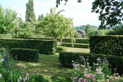 Jardin-verger structuré