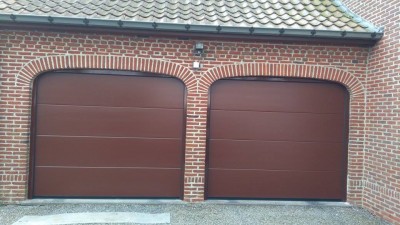 Portes de garage sectionnelles carsec pro
