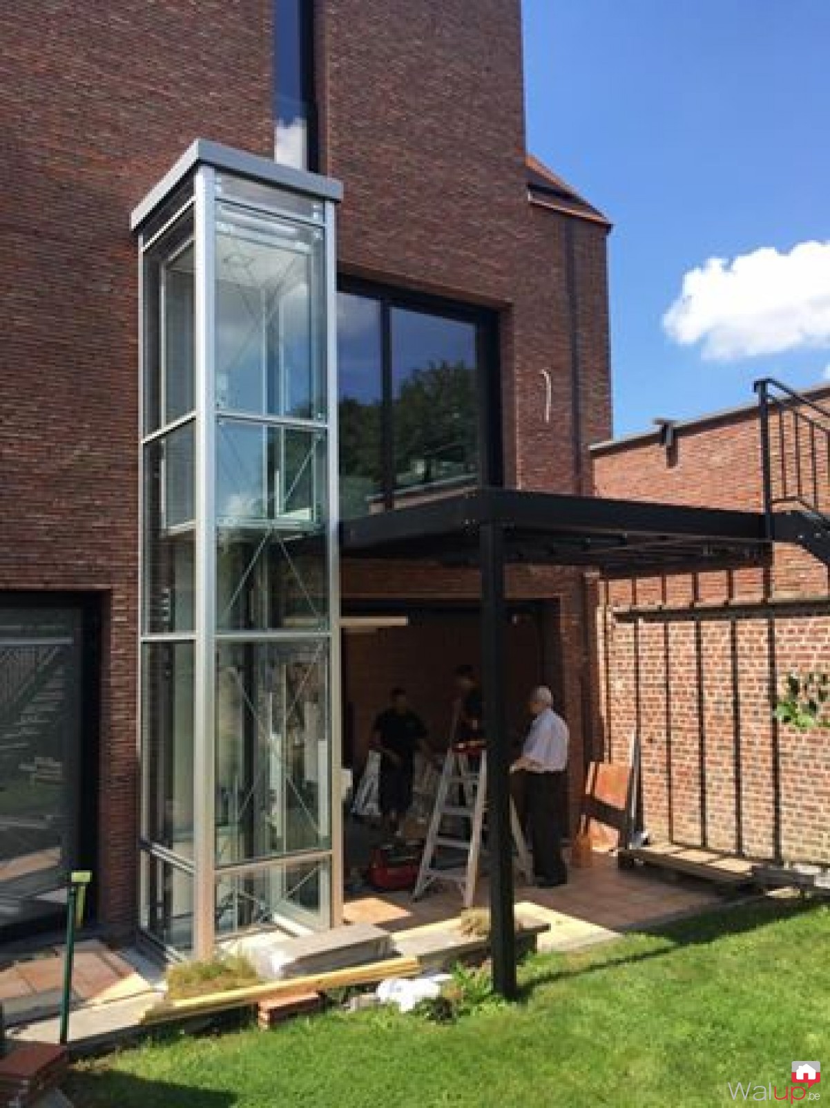 Ascenseur domestique à Tournai par Stalift Tournai