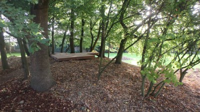 Aménagement du jardin de l'école d'Anseroeul