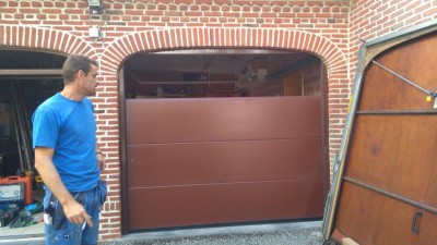 Portes de garage sectionnelles carsec pro