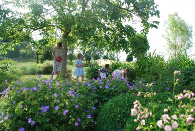 Jardin-verger structuré