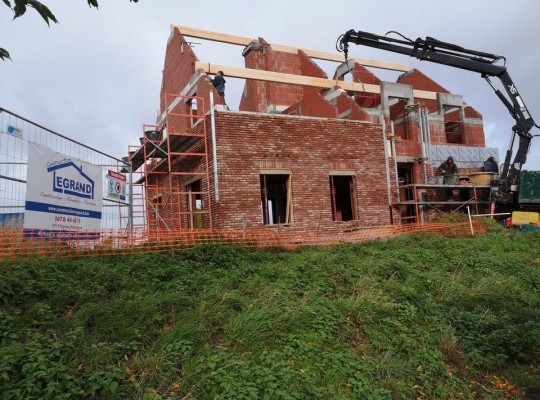 construction d'une maison unifamiale