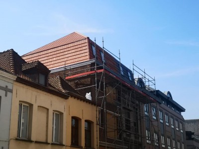 Rénovation de toiture (Pendant et après)