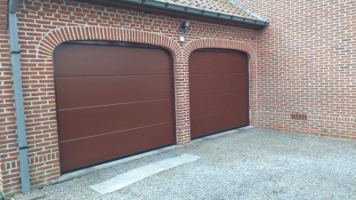 Portes de garage sectionnelles carsec pro