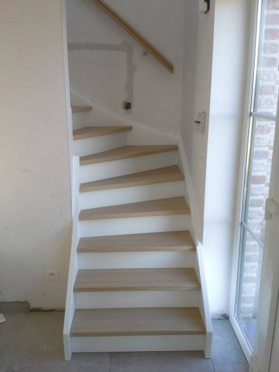 Escalier quartier tournant