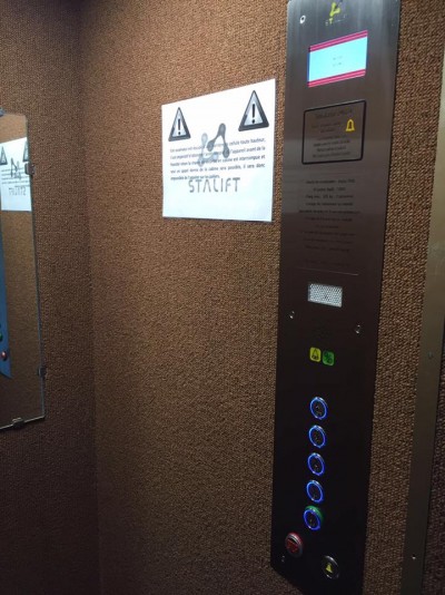 Mise en conformité et modernisation d'un ascenseur