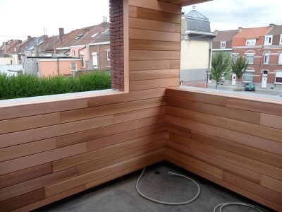 Terrasse semi-ouverte